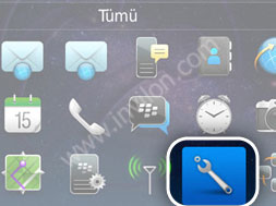 blackberry mail kurulumu